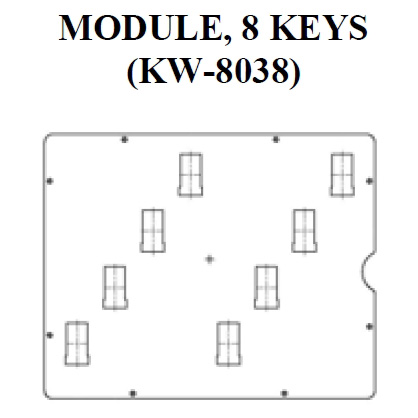 KeyWatcher 8 keys